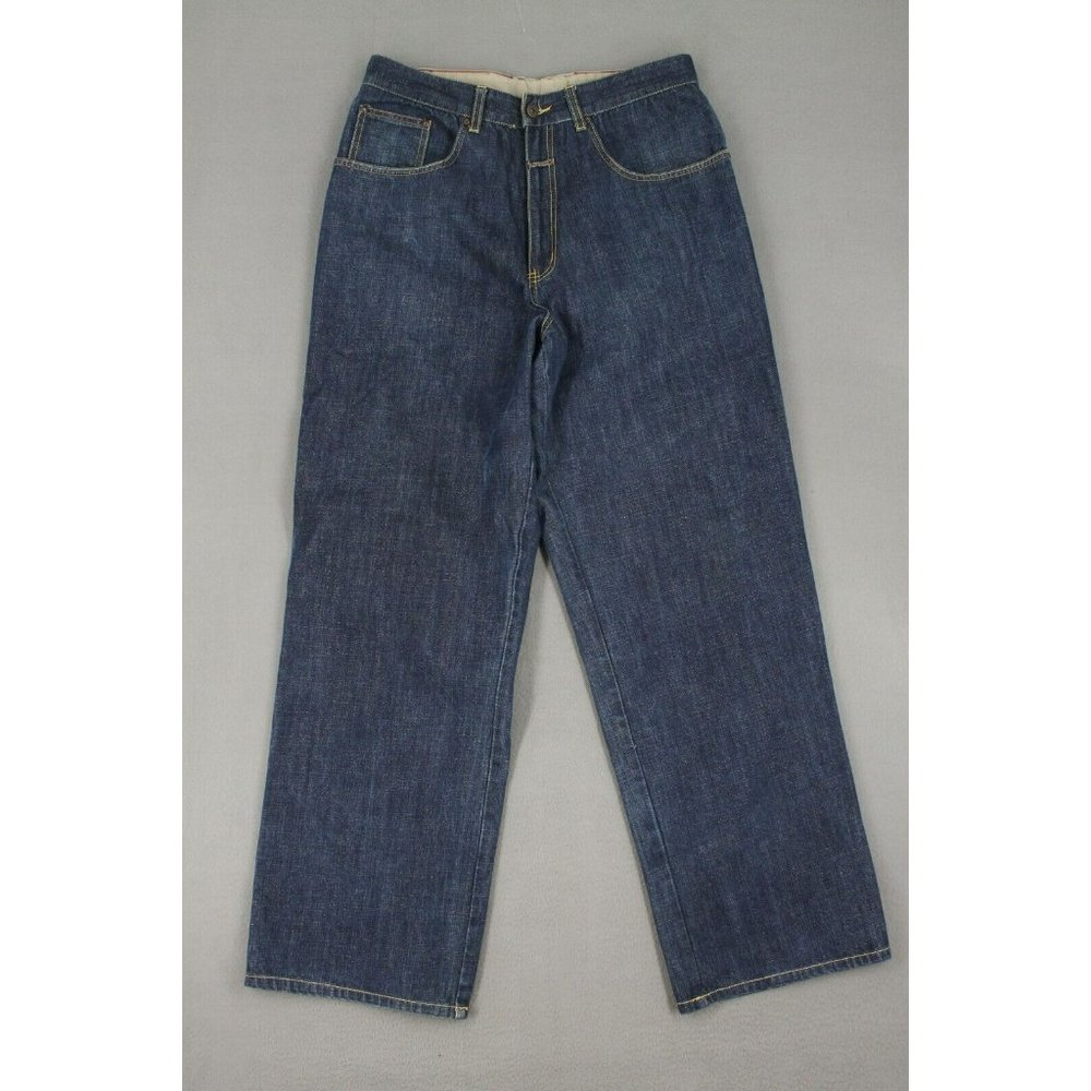 Vintage Marithe Francois Girbaud Mens 36x31 Baggy Blue Denim Dark Wash Jeans